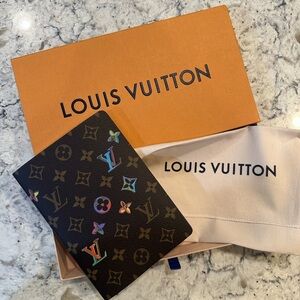 NIB Louis Vuitton Clemence Notebook; Limited Edition Arts & Crafts Collection